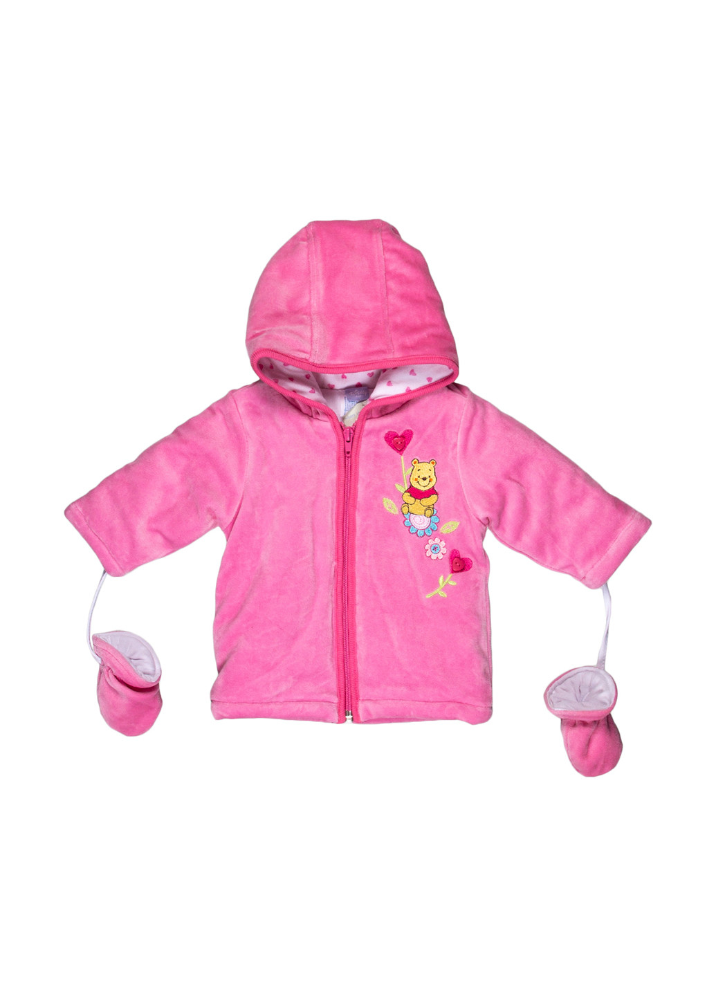 Розовая зимняя куртка Disney