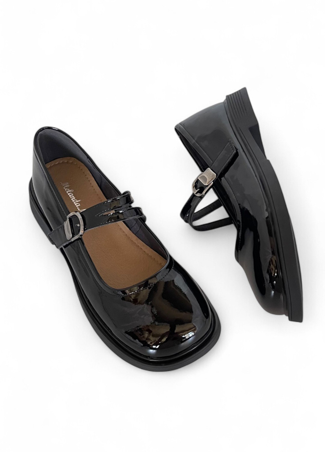 Melanda.M Туфлі чорний з натуральна шкіра, — демісезон (361925831)