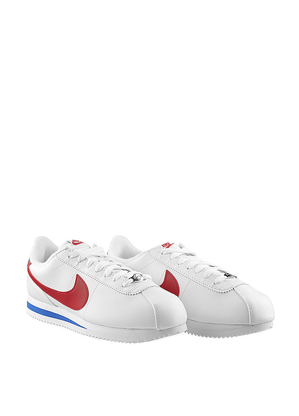 Белые всесезонные кроссовки Nike CORTEZ BASIC LEATHER