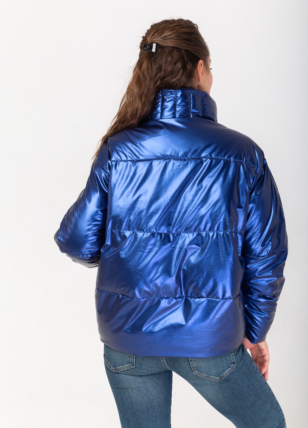 Синяя зимняя куртка Icon