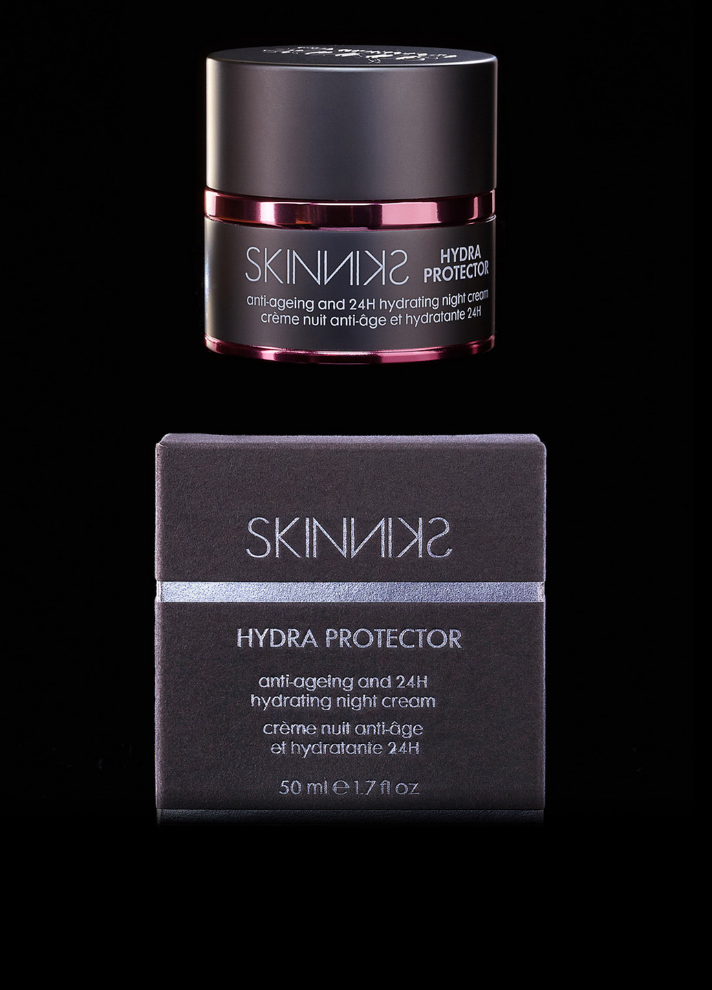 Увлажняющий антивозрастной ночной крем SkinnikS Hydro, 50 мл Mades Cosmetics (8846464)