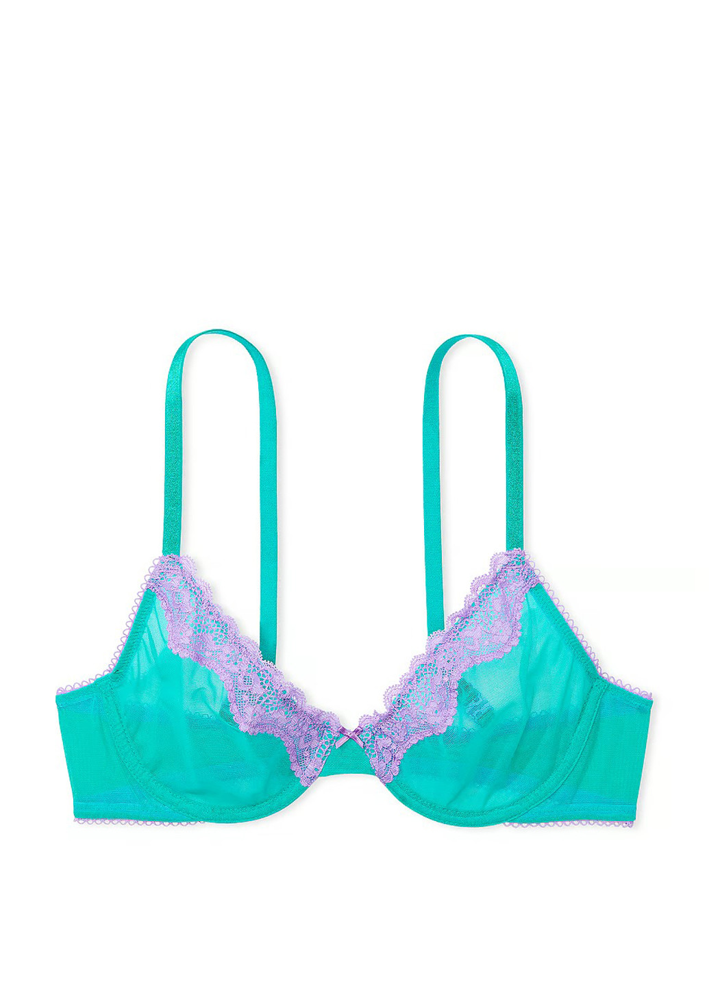 Мятный демисезонный комплект (бюстгальтер, трусики) Victoria's Secret