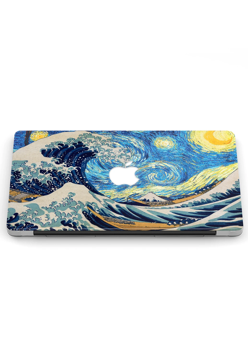 Чохол пластиковий для Apple MacBook Pro 15 A1707 / A1990 Нагасакі Велика Хвиля (Van Gogh) (9649-1847) MobiPrint (218528366)
