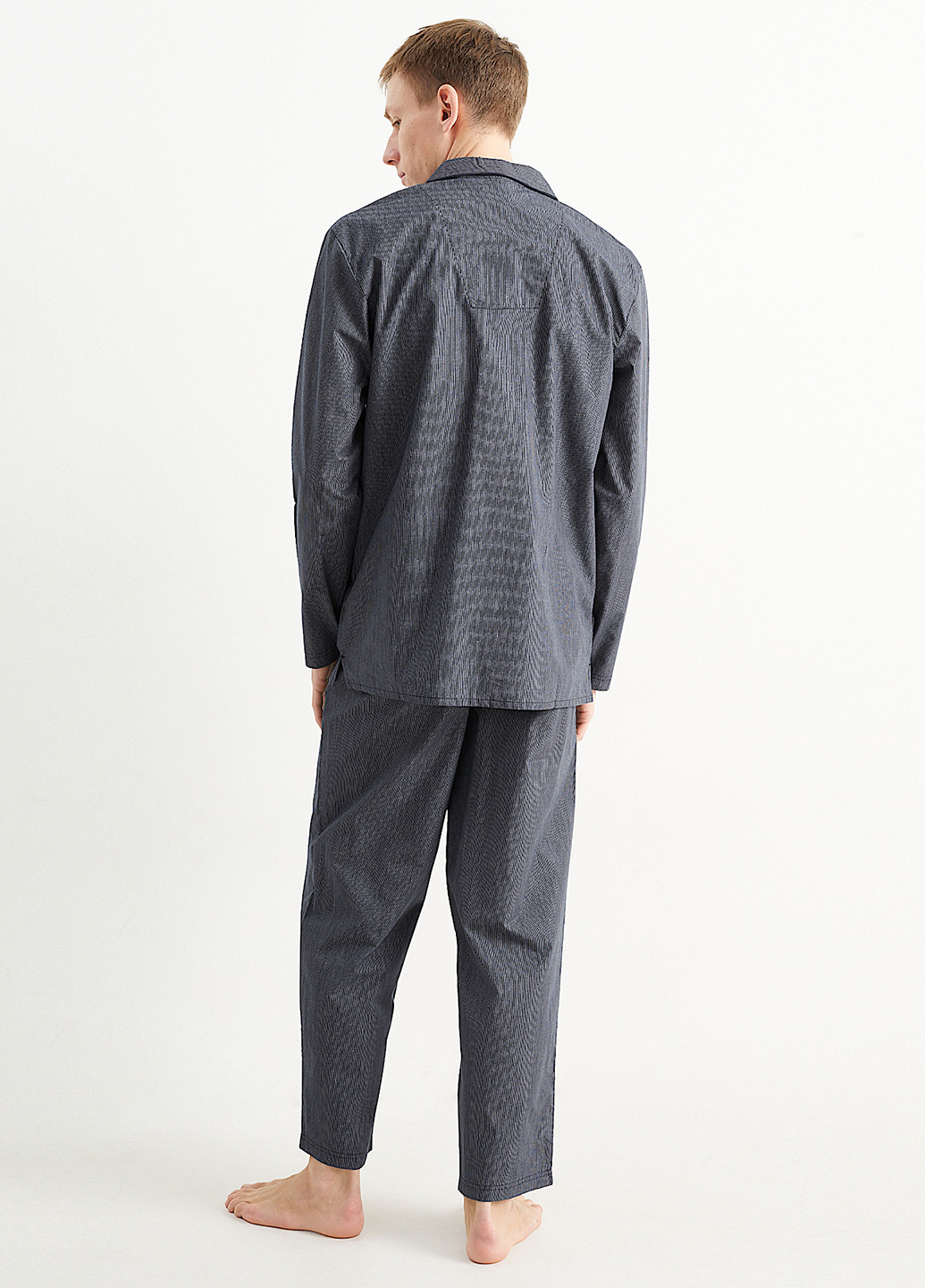 Темно-серая домашний рубашка однотонная C&A