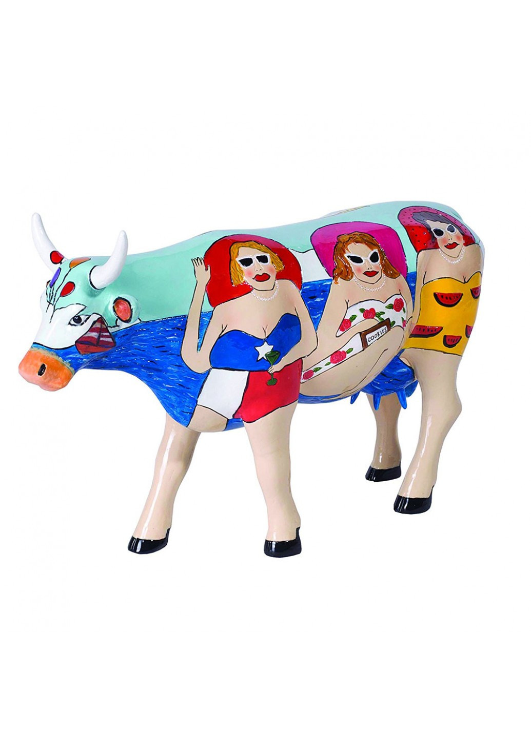 Коллекционная статуэтка корова "Flower Lover"; Size L Cow Parade (224224202)