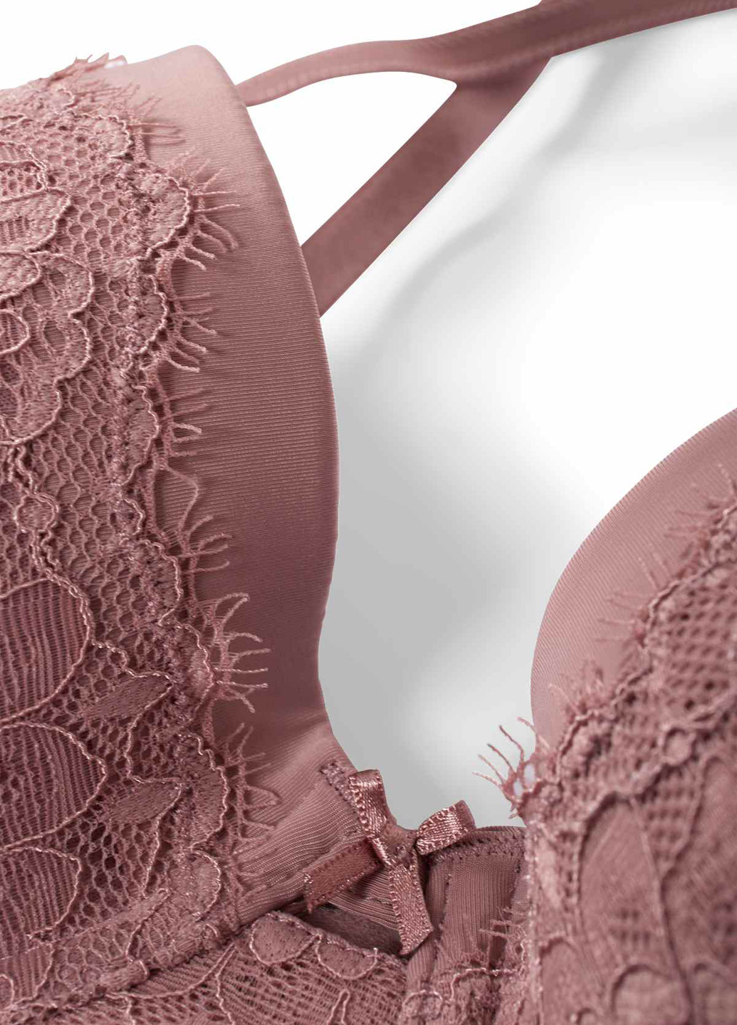 Світло-рожевий балконет бюстгальтер C&A з кісточками поліамід, мереживо