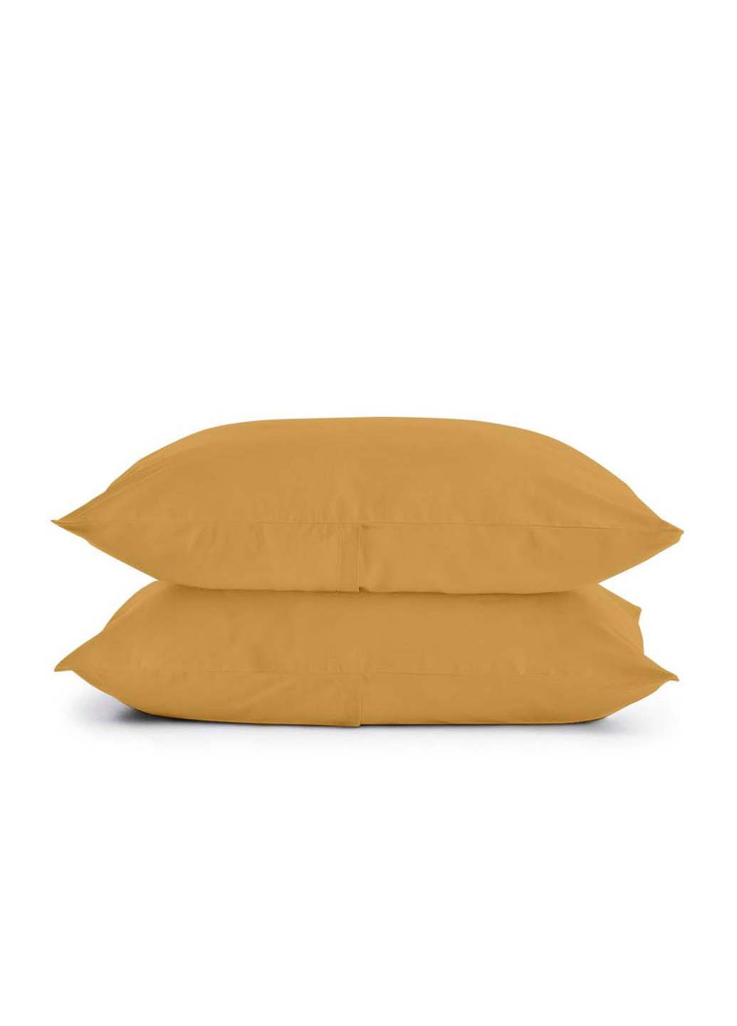Комплект полуторного постельного белья на резинке CURCUMA CS1 Ранфорс 160х220 см Cosas (256463327)