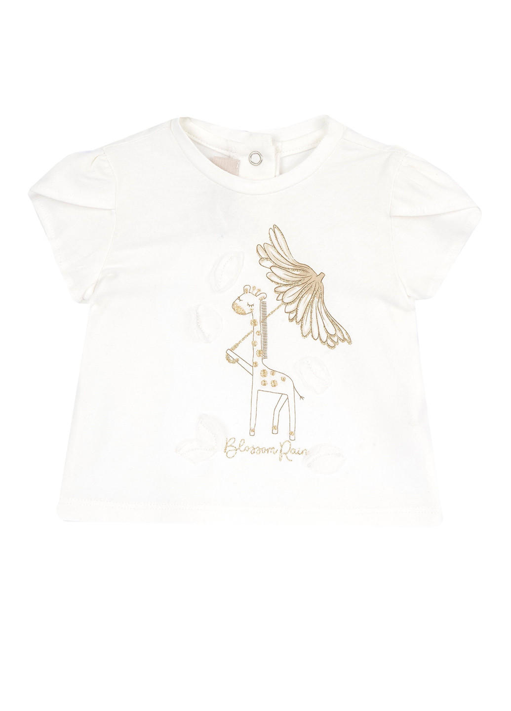 Біла літня футболка Chicco