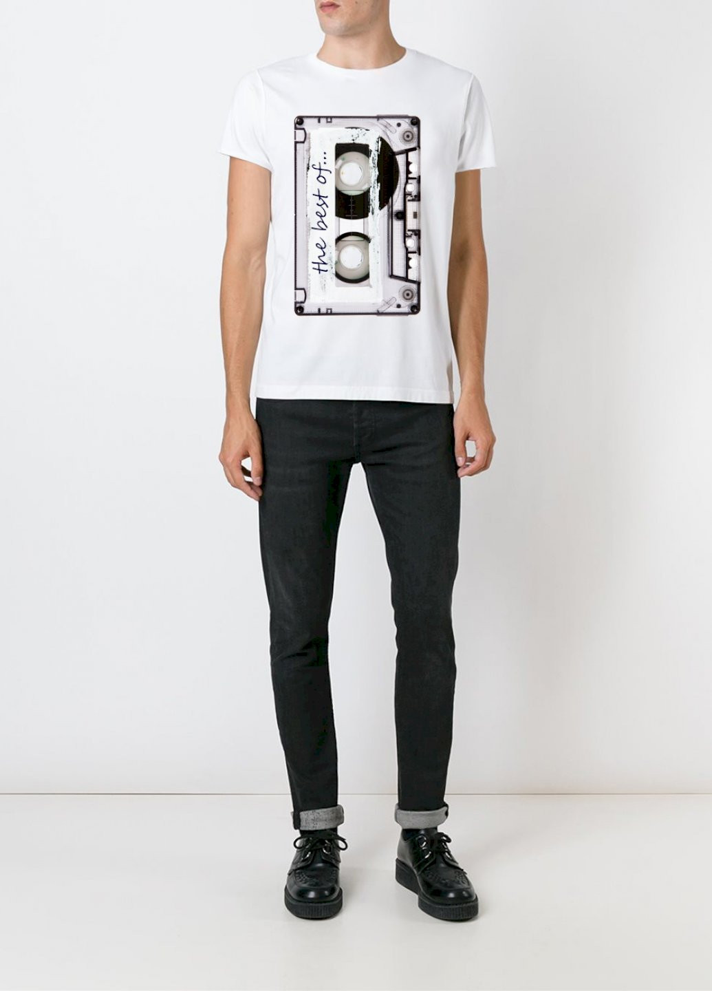 Біла футболка чоловіча YAPPI