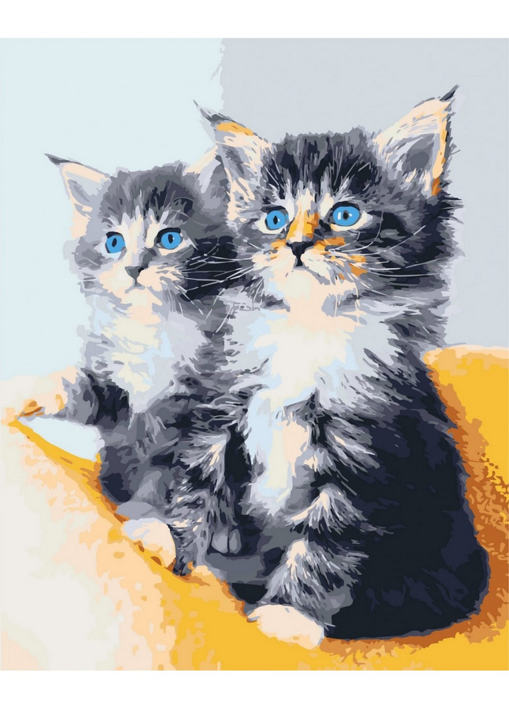 Картина по номерам "Голубоглазые котята" 40х50 см 11617-AC Art Craft (200900091)