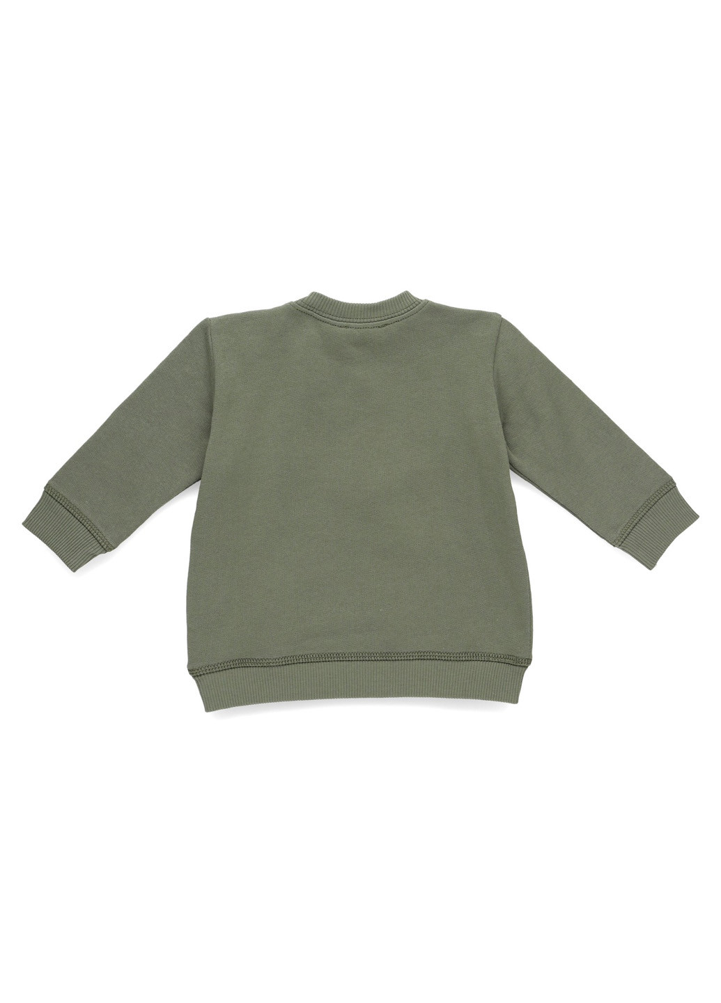 United Colors of Benetton свитшот надпись хаки кэжуал хлопок