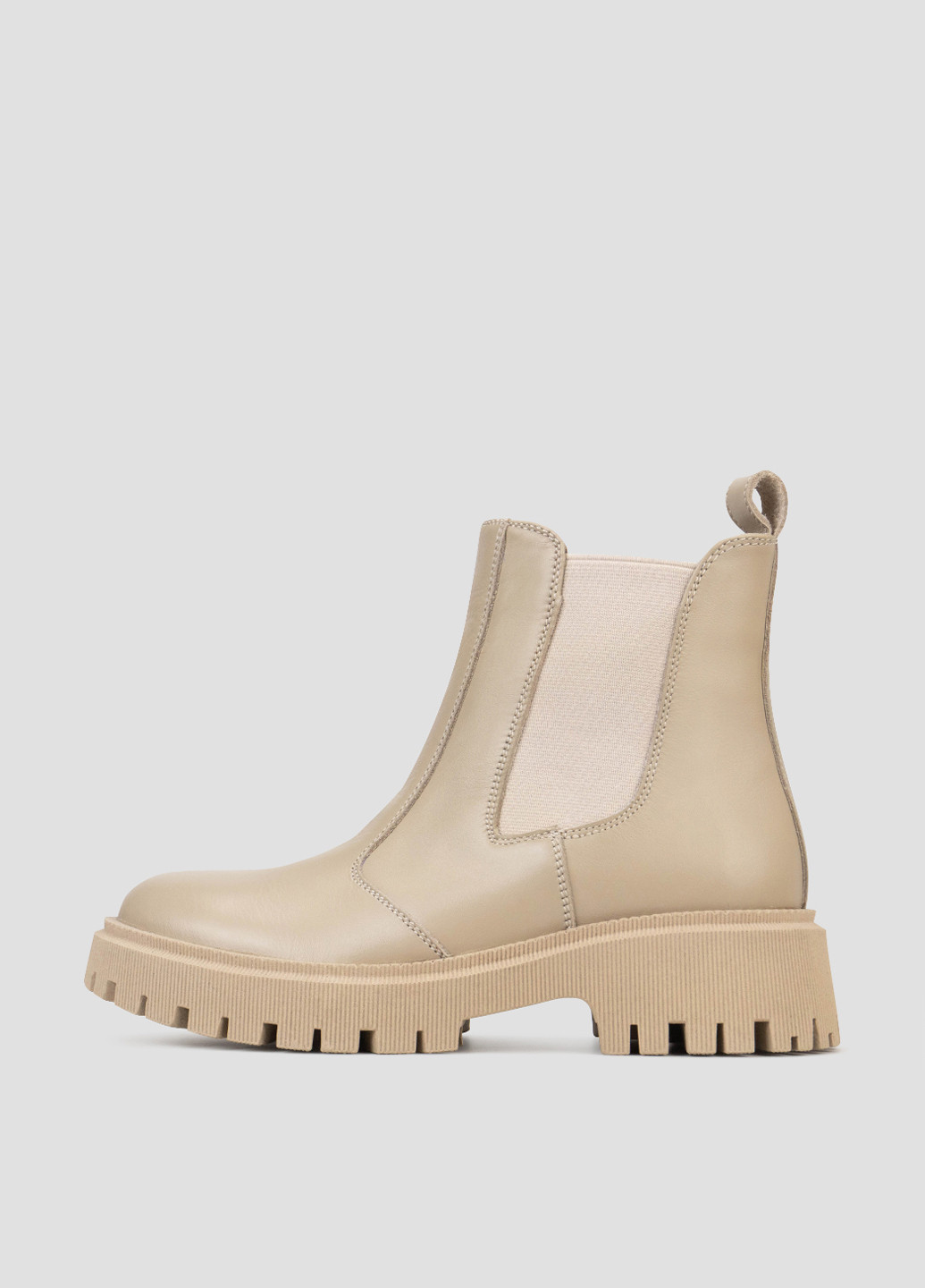 Зимние ботинки челси vm villomi на тракторной подошве