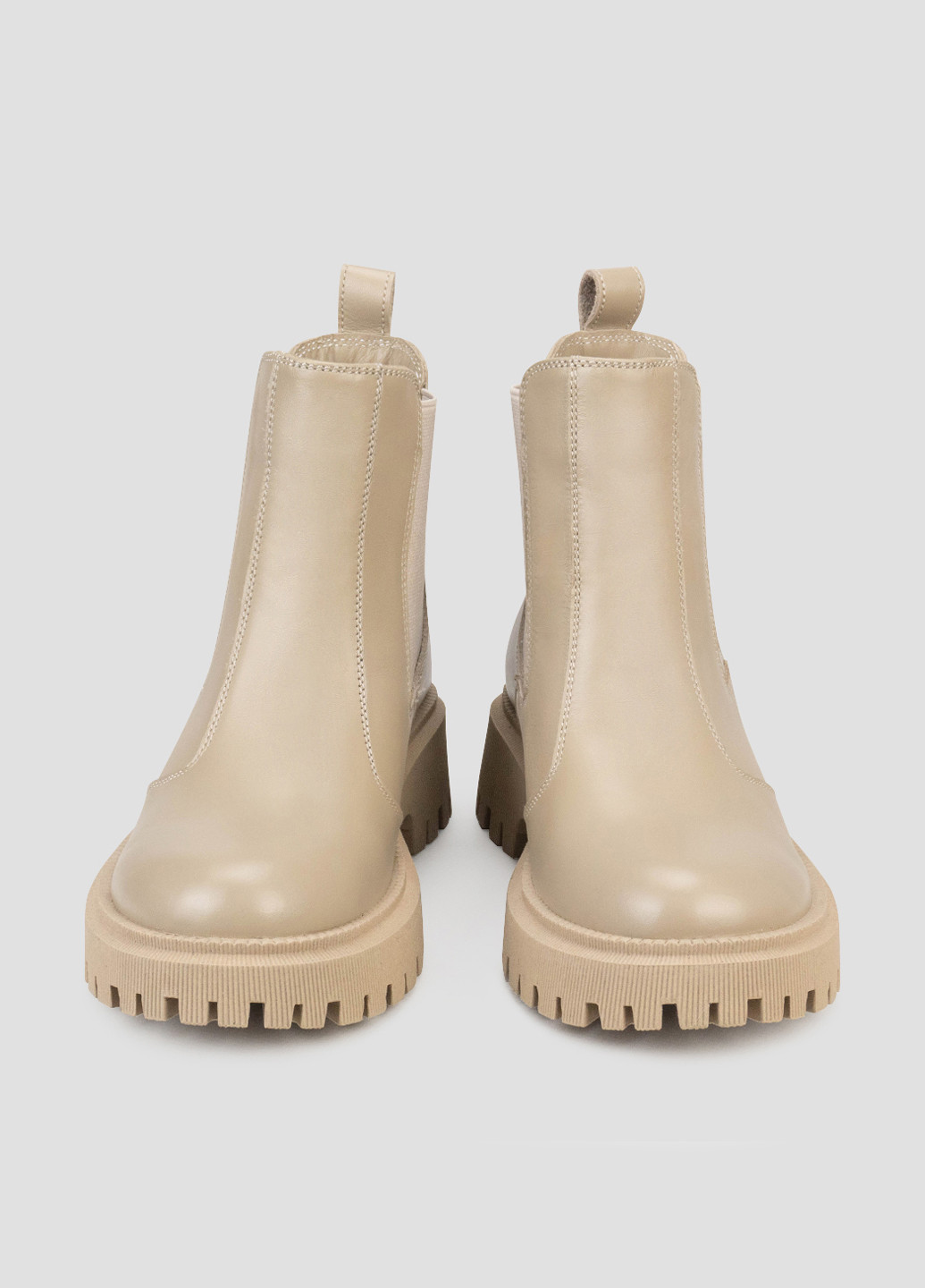 Зимние ботинки челси vm villomi на тракторной подошве