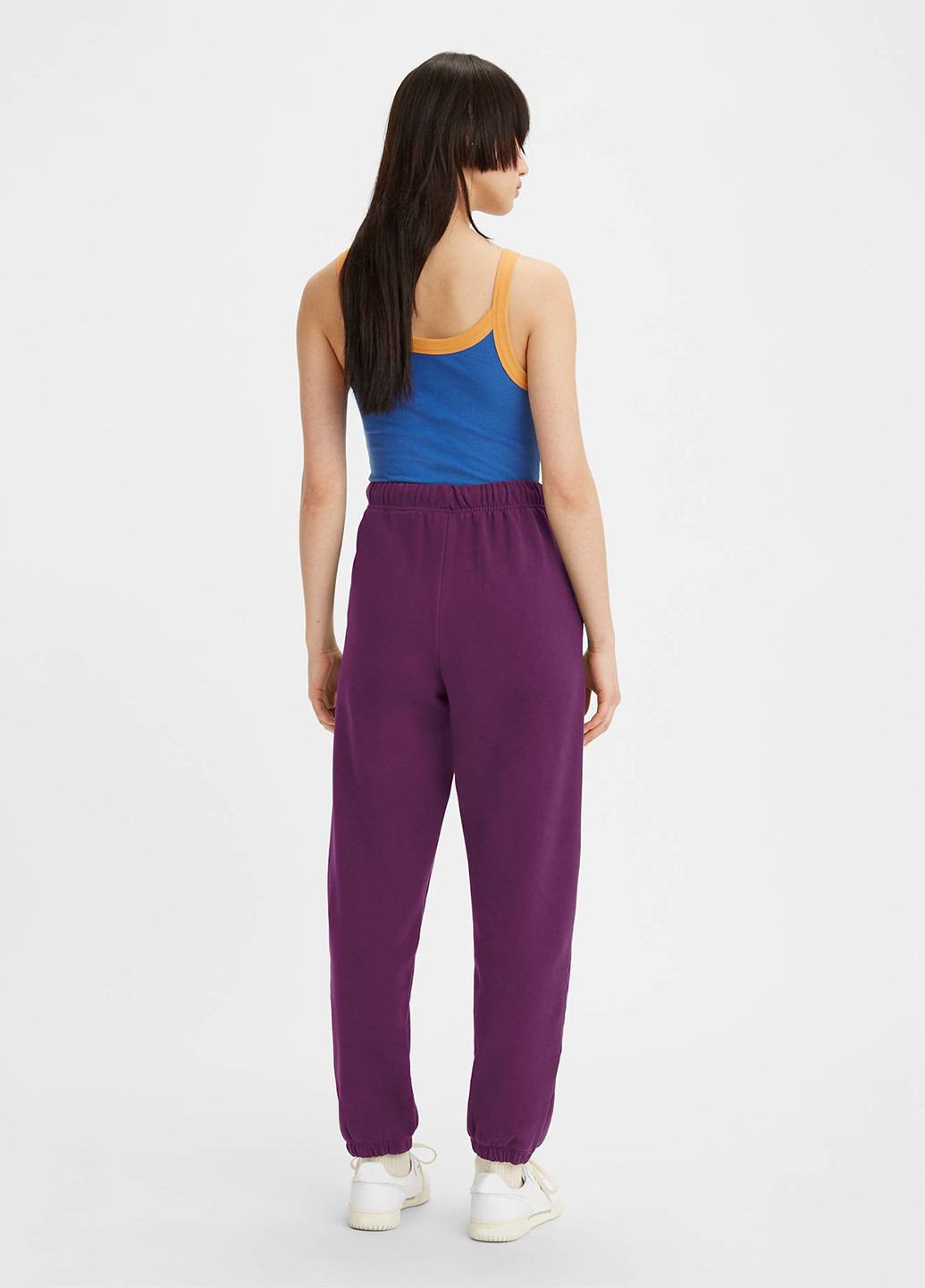Фиолетовые спортивные демисезонные джоггеры брюки Levi's