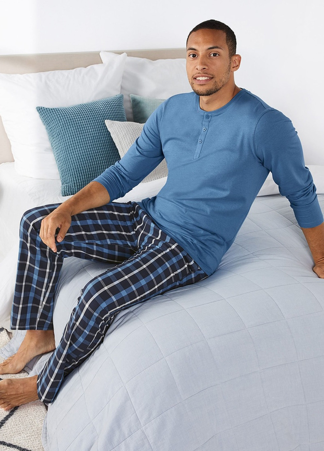 Пижама (лонгслив, брюки) Livergy (365761787)