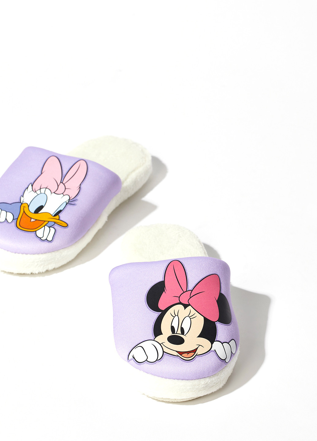 Капці Mickey & Minnie (Standard Characters) DeFacto Тапочки бузковий домашній