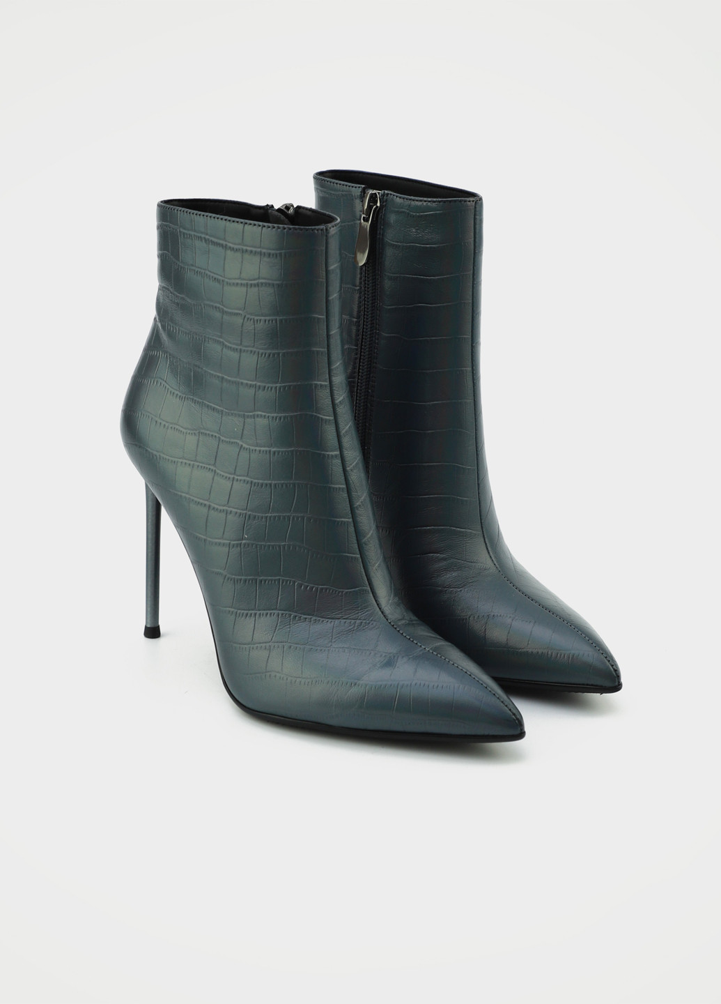 Синие демисезонная ботильоны Respect