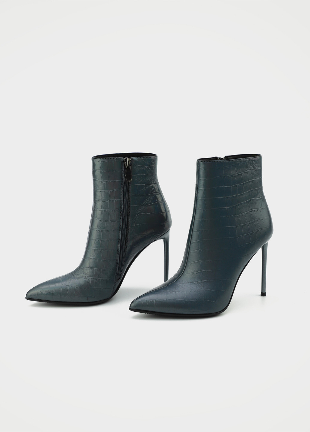 Синие демисезонная ботильоны Respect