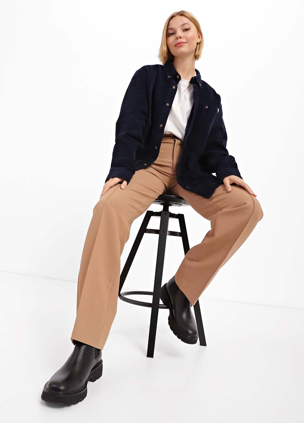 Осенние ботинки челси Braska без декора