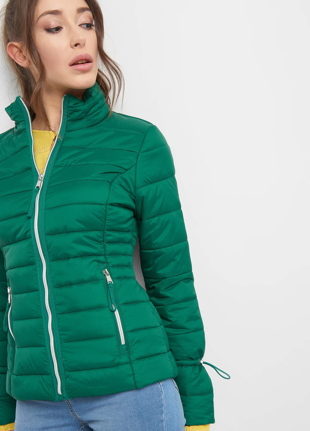 Зеленая демисезонная куртка Orsay