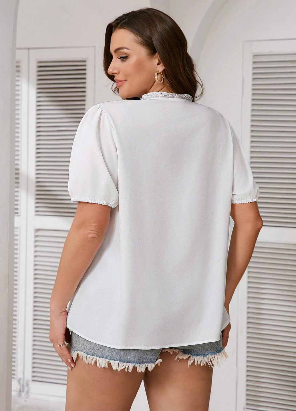 Біла блуза SHEIN