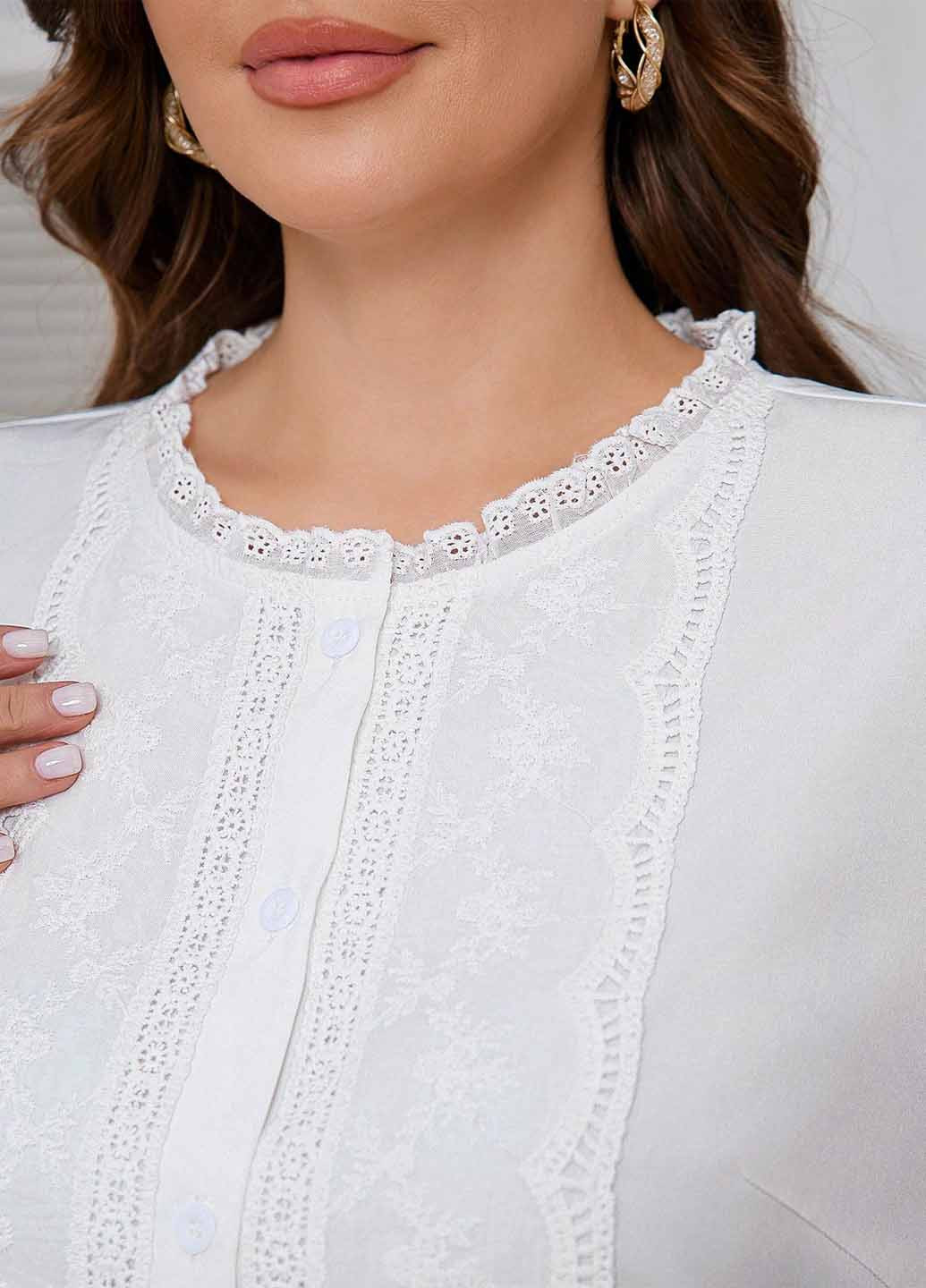 Біла блуза SHEIN