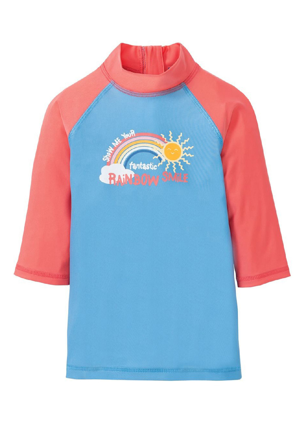 Комбинированный летний купальный костюм (футболка, шорты) с шортами Lupilu
