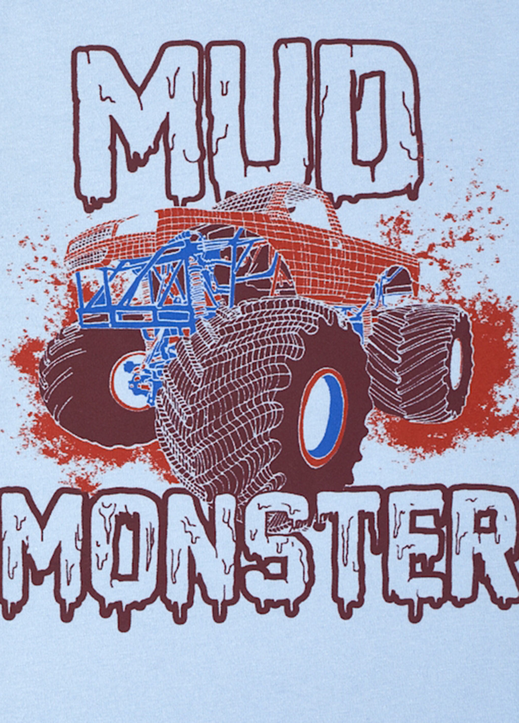 Світло-блакитна літня футболка The Children's Place