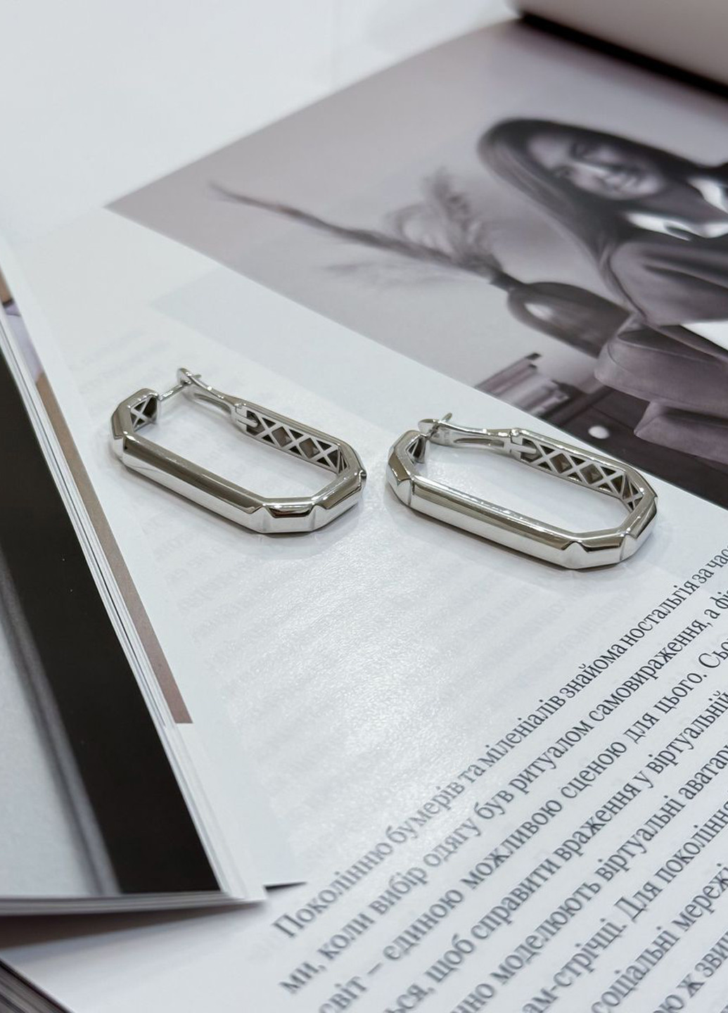 Сережки Silver Flame (317284832)