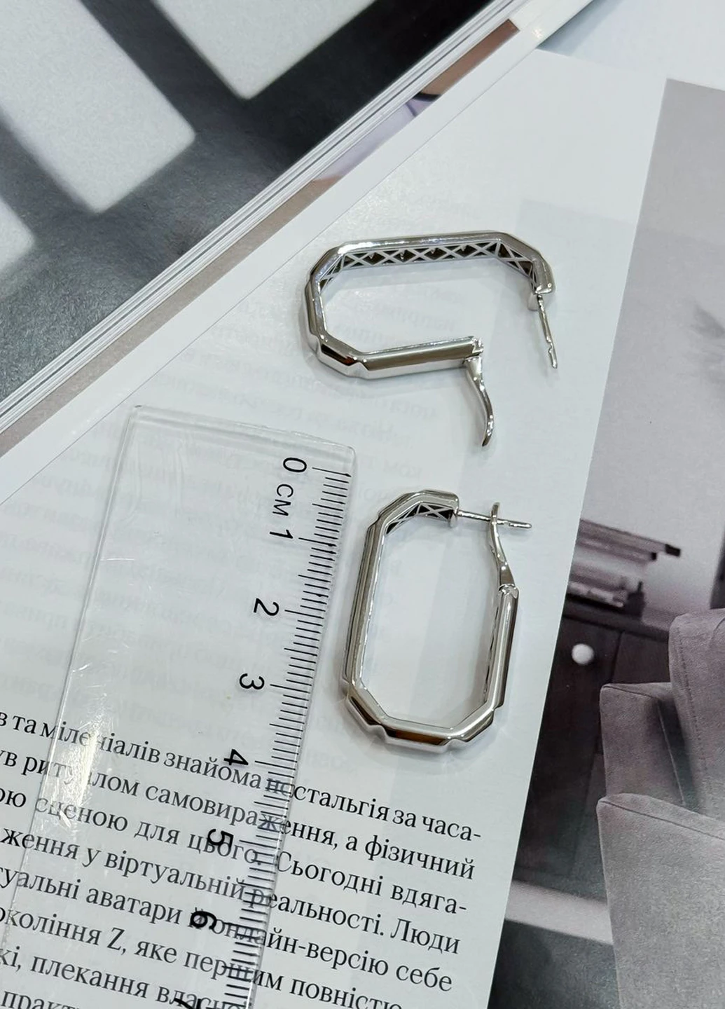Сережки Silver Flame (317284832)