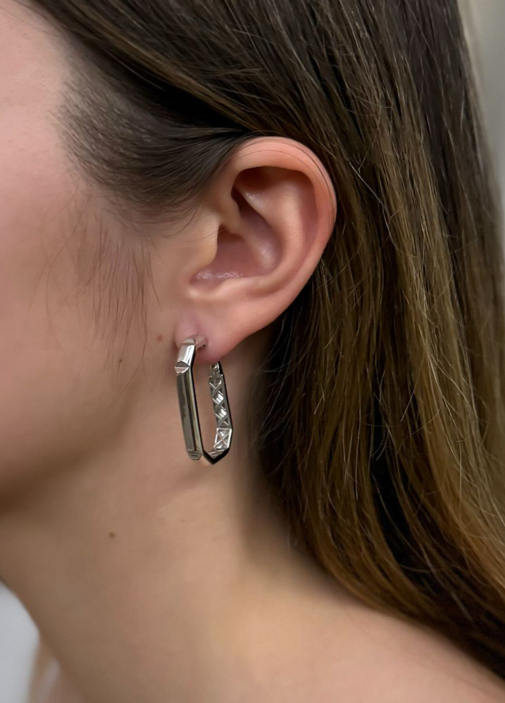 Сережки Silver Flame (317284832)