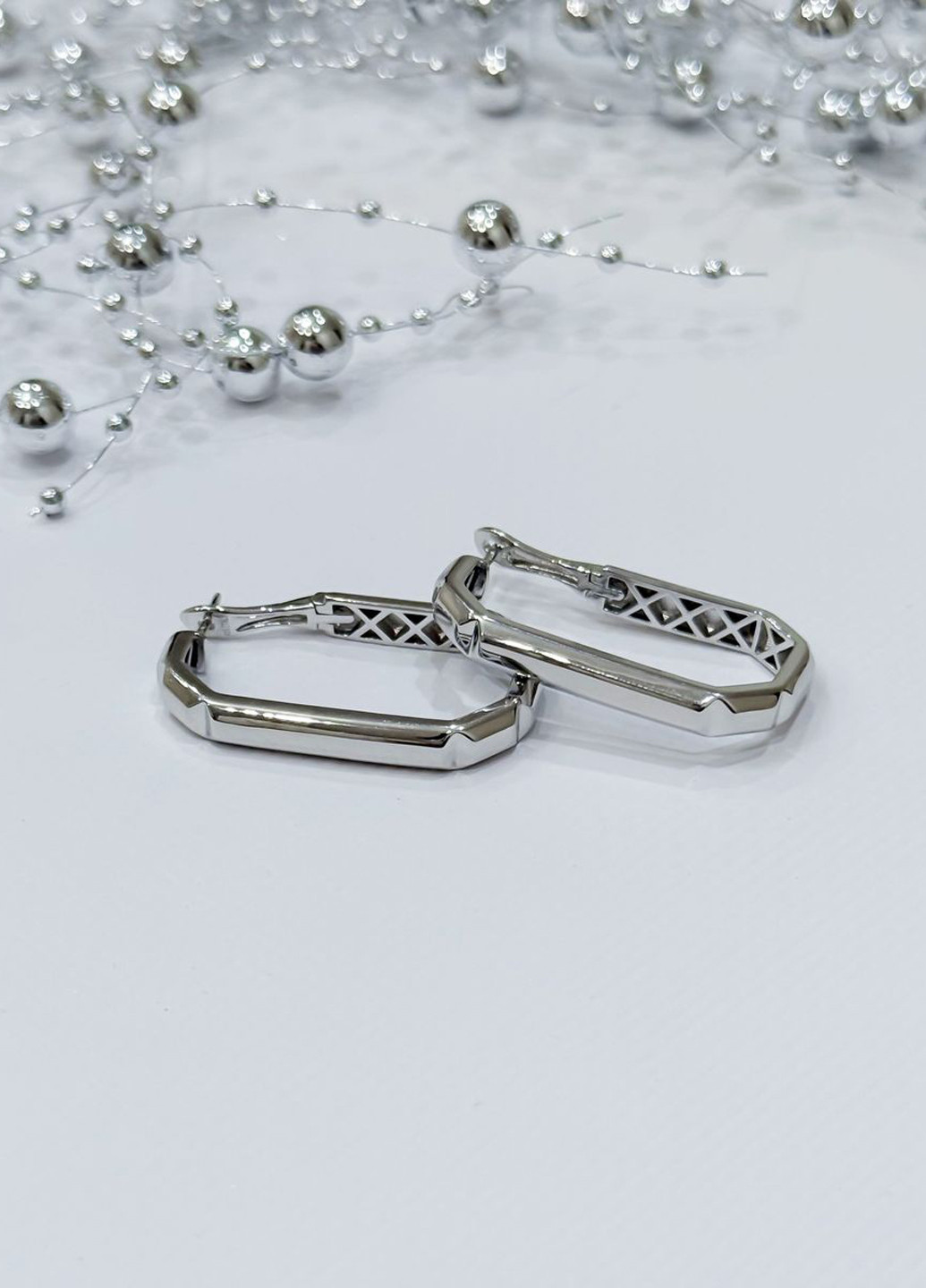 Сережки Silver Flame (317284832)