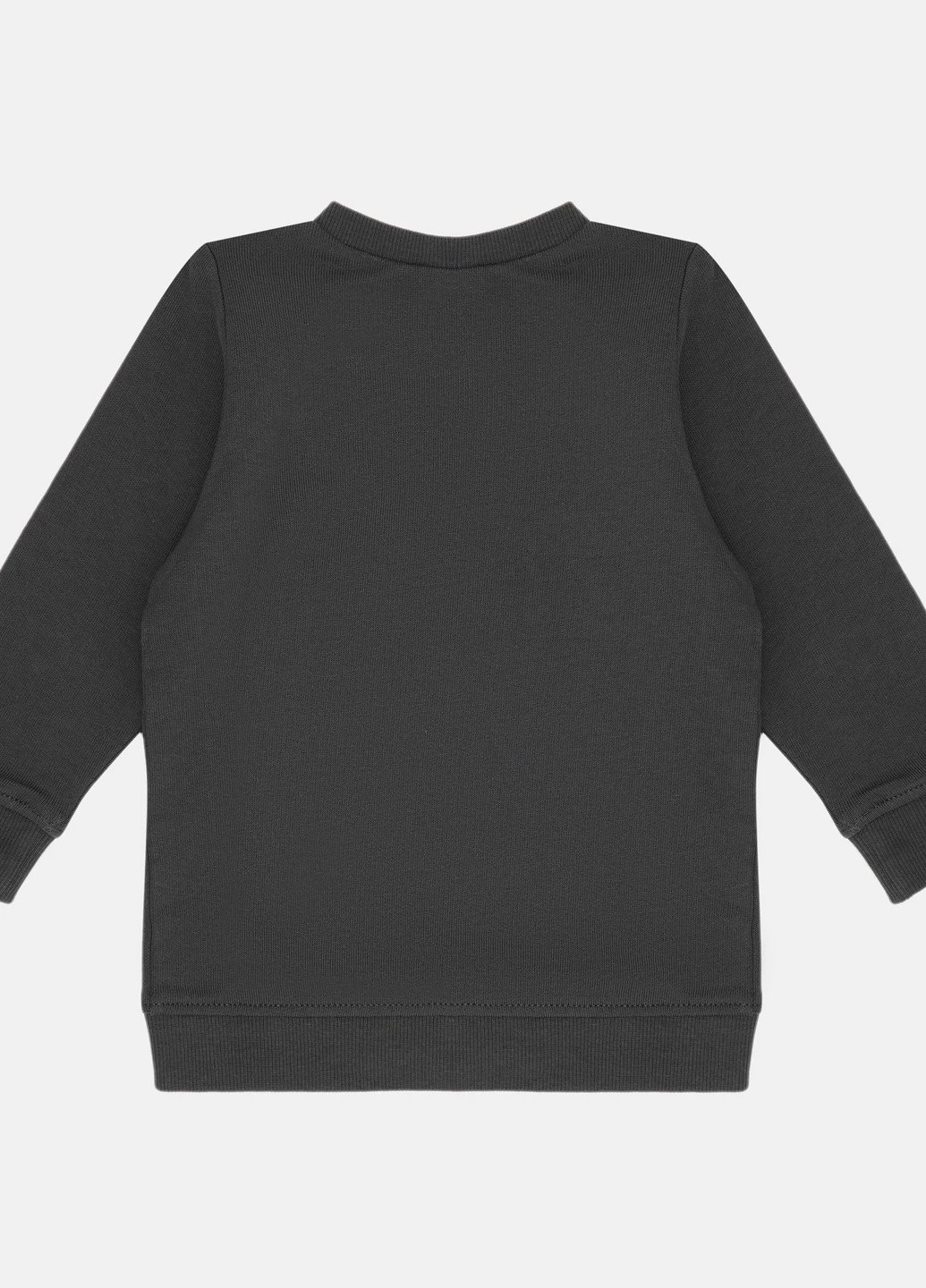 Темно-серый свитшот H&M однотонный (250022573)