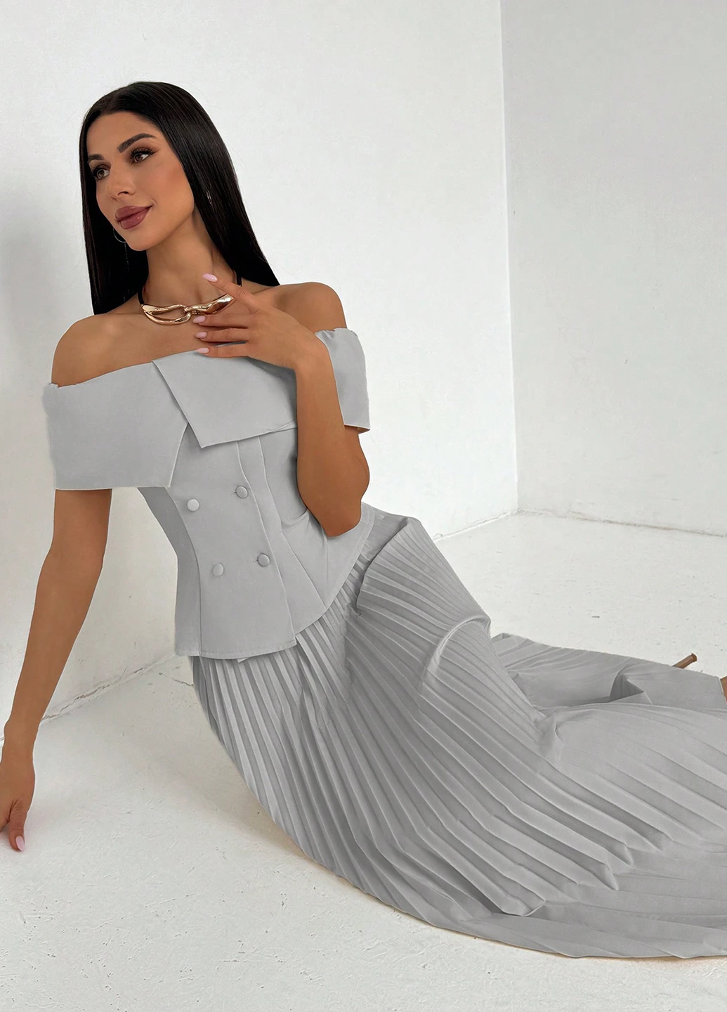 Костюм (блуза, спідниця) SHEIN (316474399)