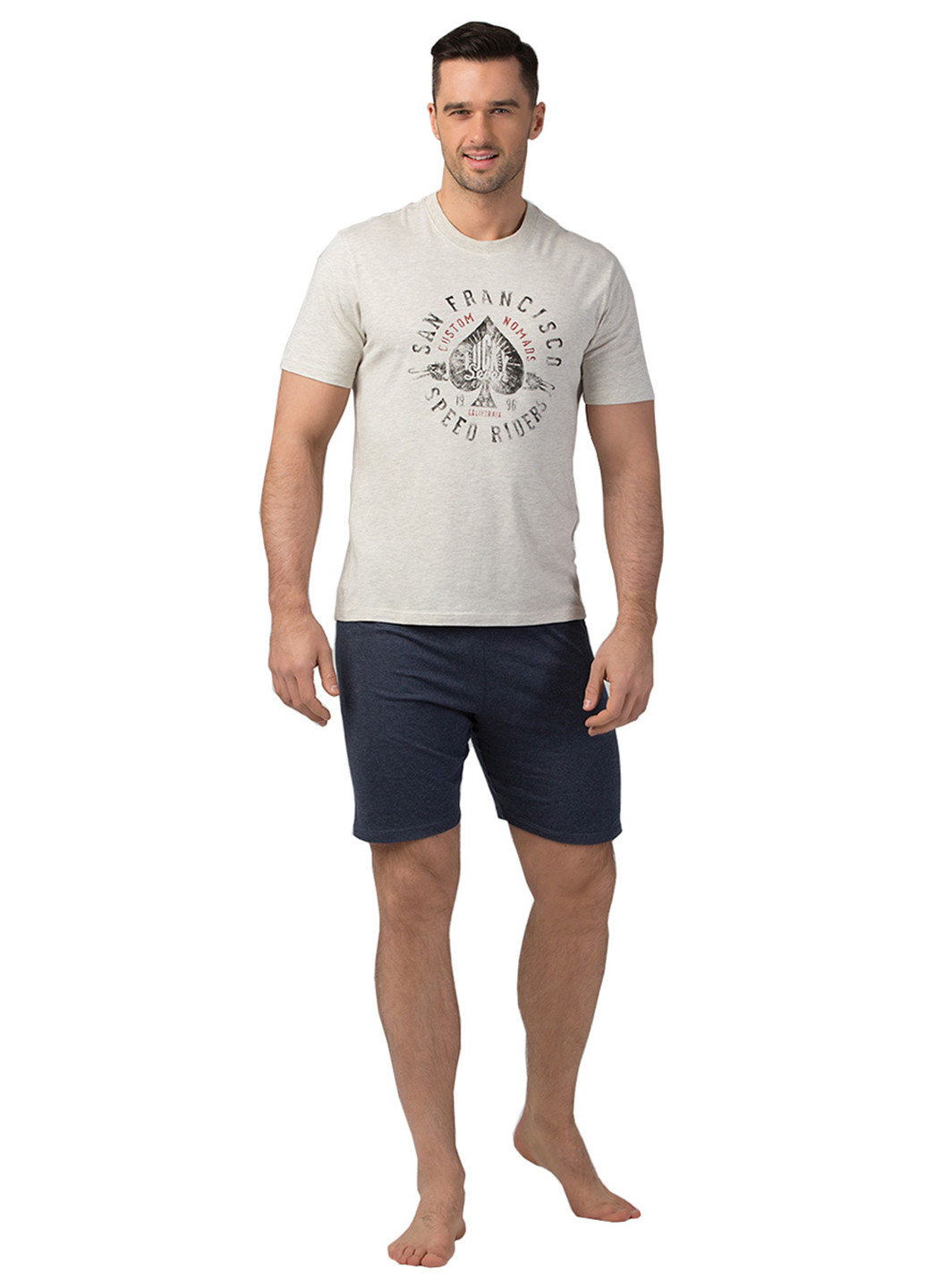 Комбинированный демисезонный комплект (футболка, шорты) Rossli