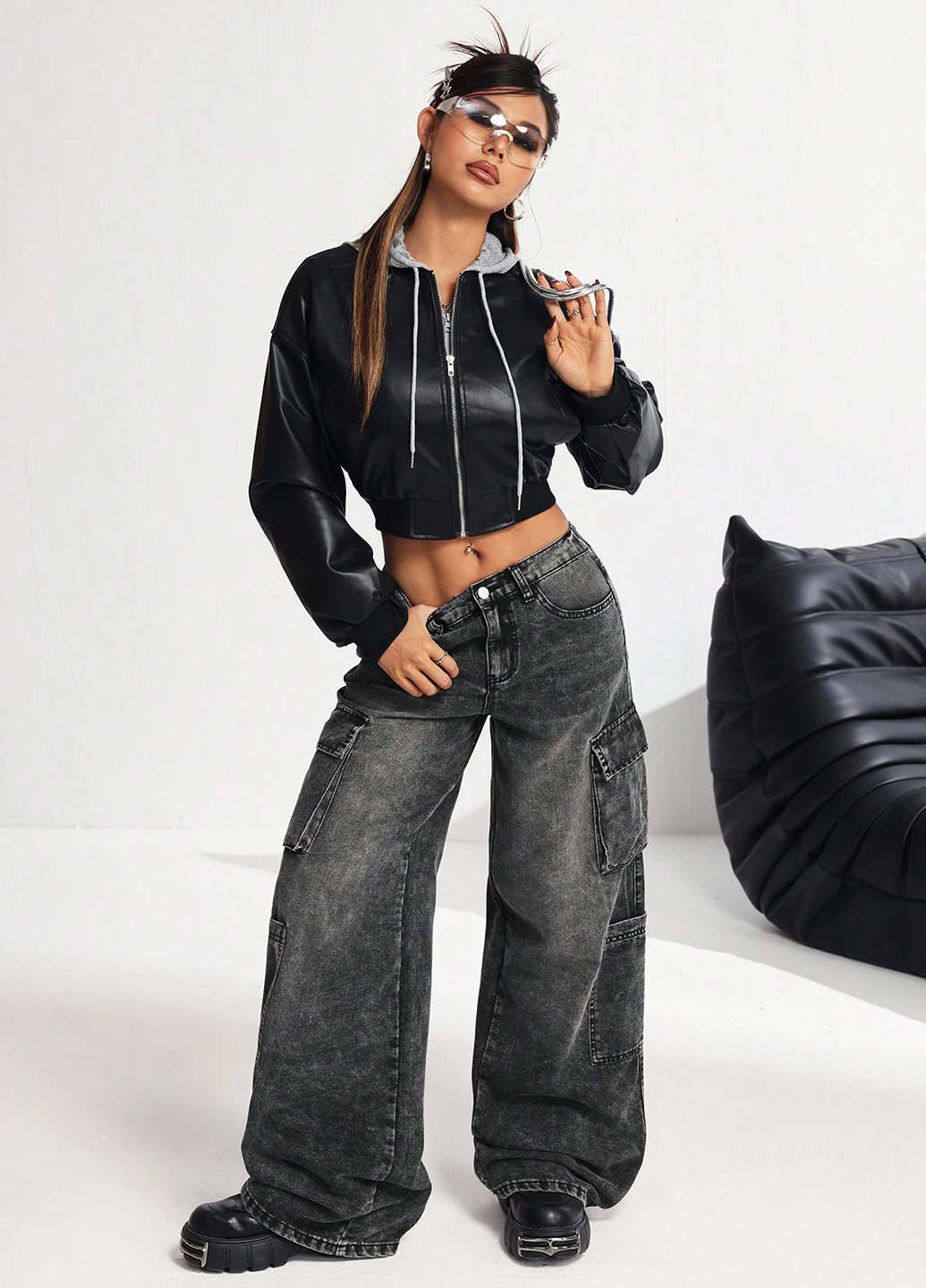 Джинси SHEIN - (342405750)
