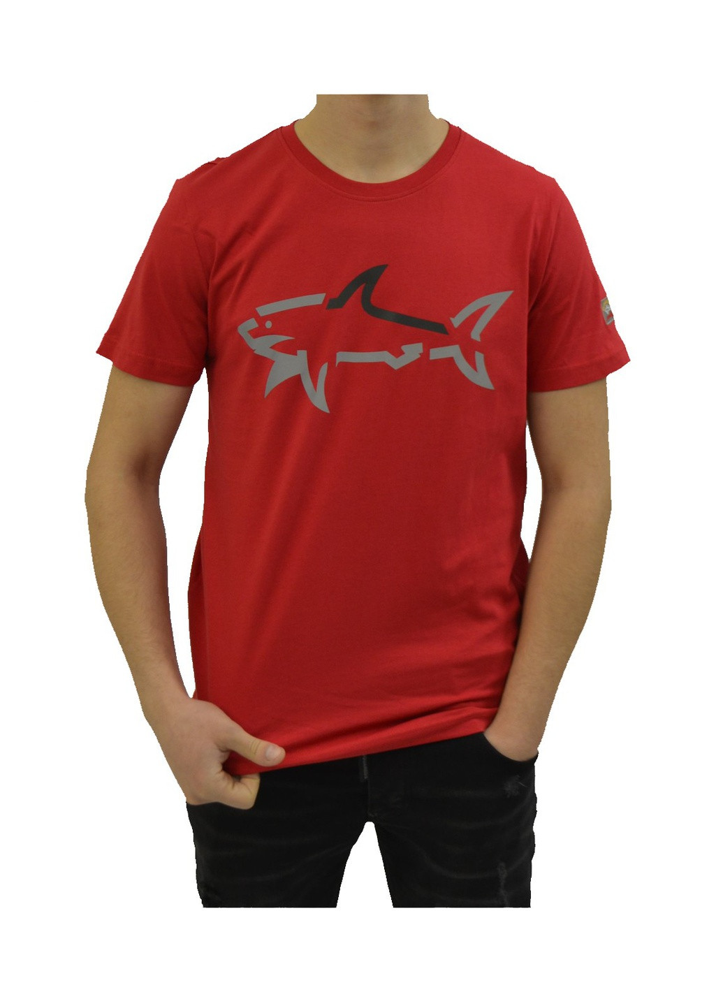 Червона футболка чоловіча Paul & Shark