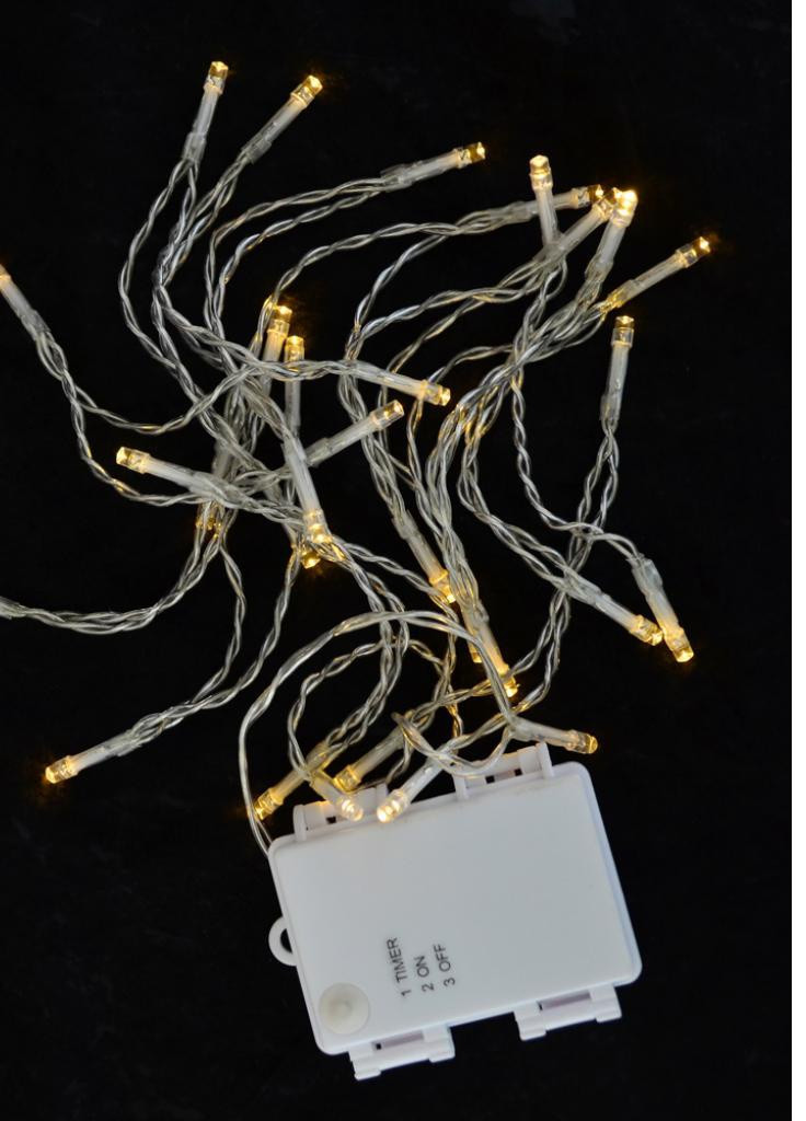 Гірлянда вулична, 30 LED лампочок, молочно-біла, 3,1 м (вісімсот одна тисячі сто тридцять чотири) YES! Fun (207169853)