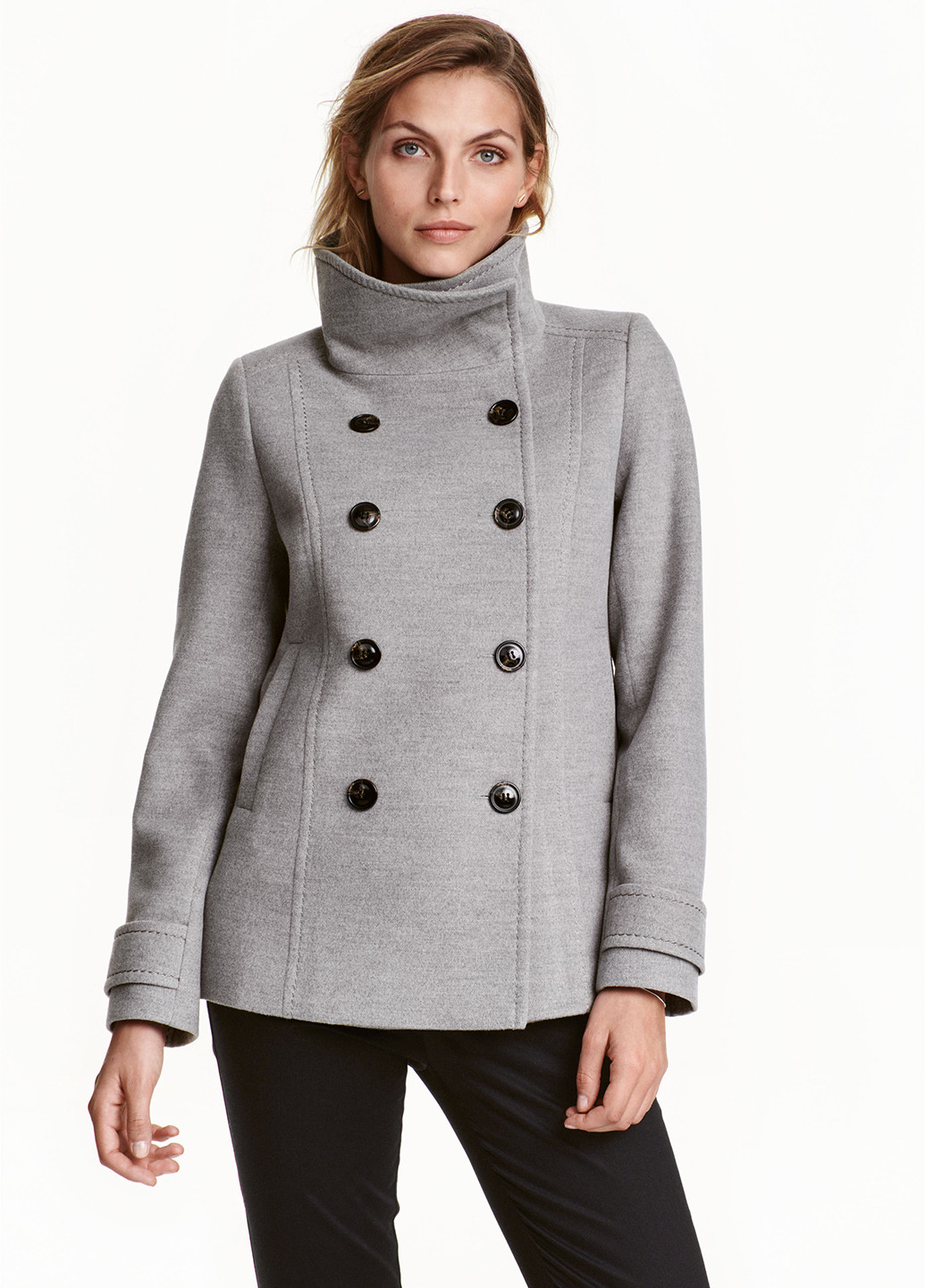 Сіре зимнє Пальто піджак H&M