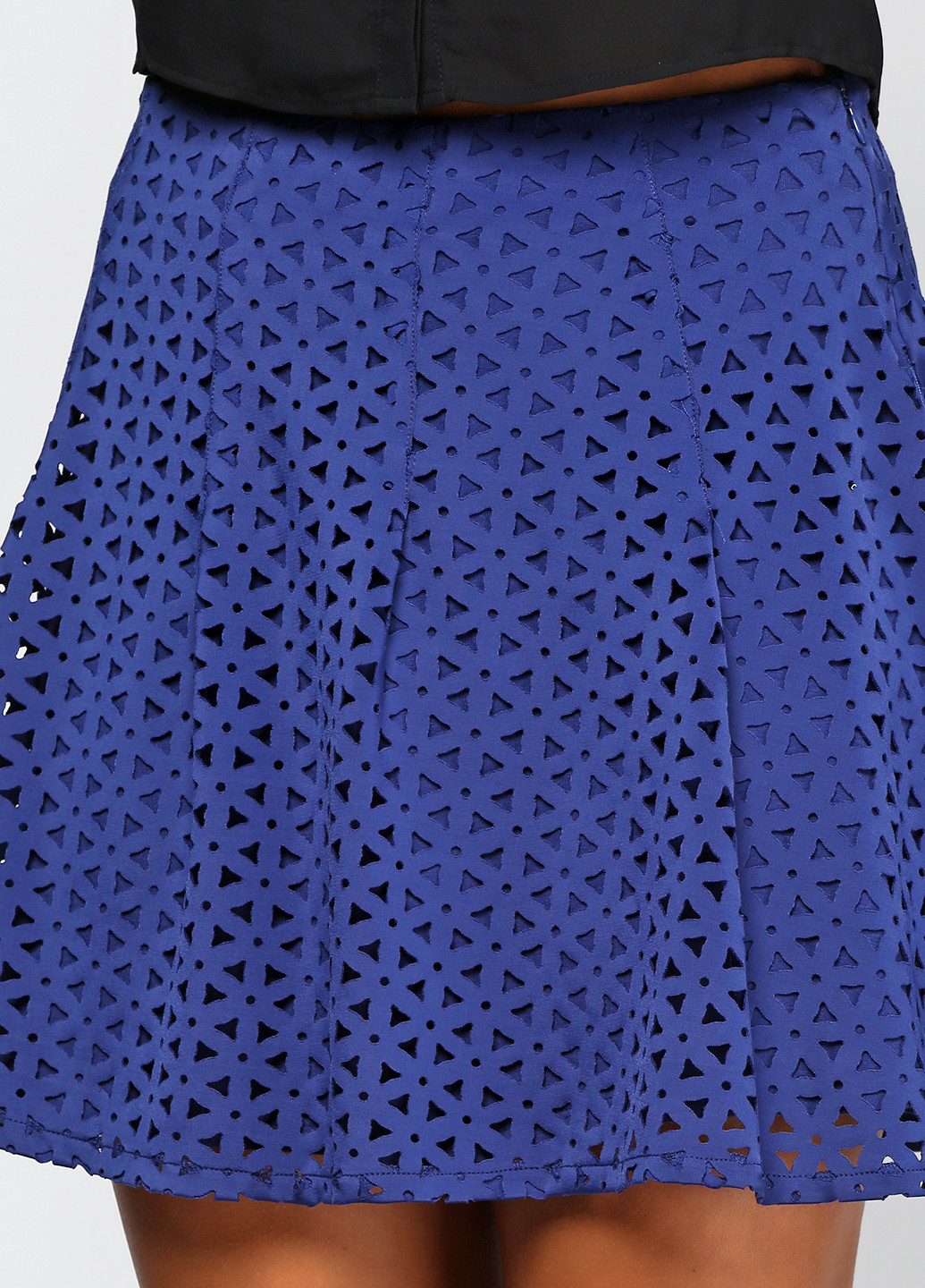 Темно-синяя кэжуал однотонная юбка Francesca's