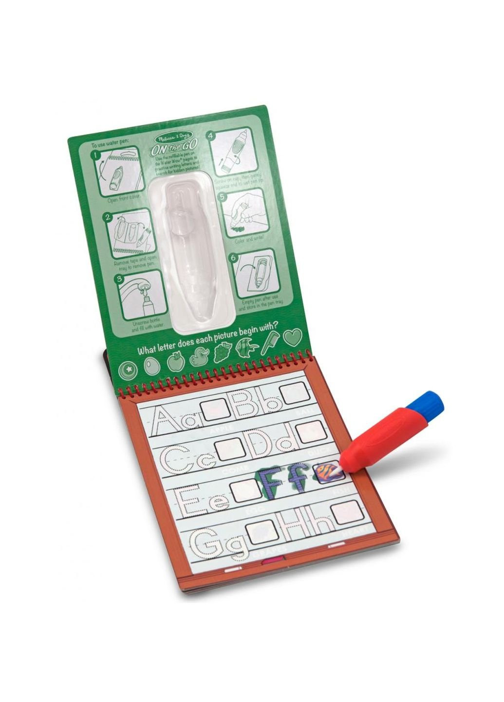 Набір для творчості Чарівне водне розмальовка Алфавіт (MD5389) Melissa&Doug (249597505)