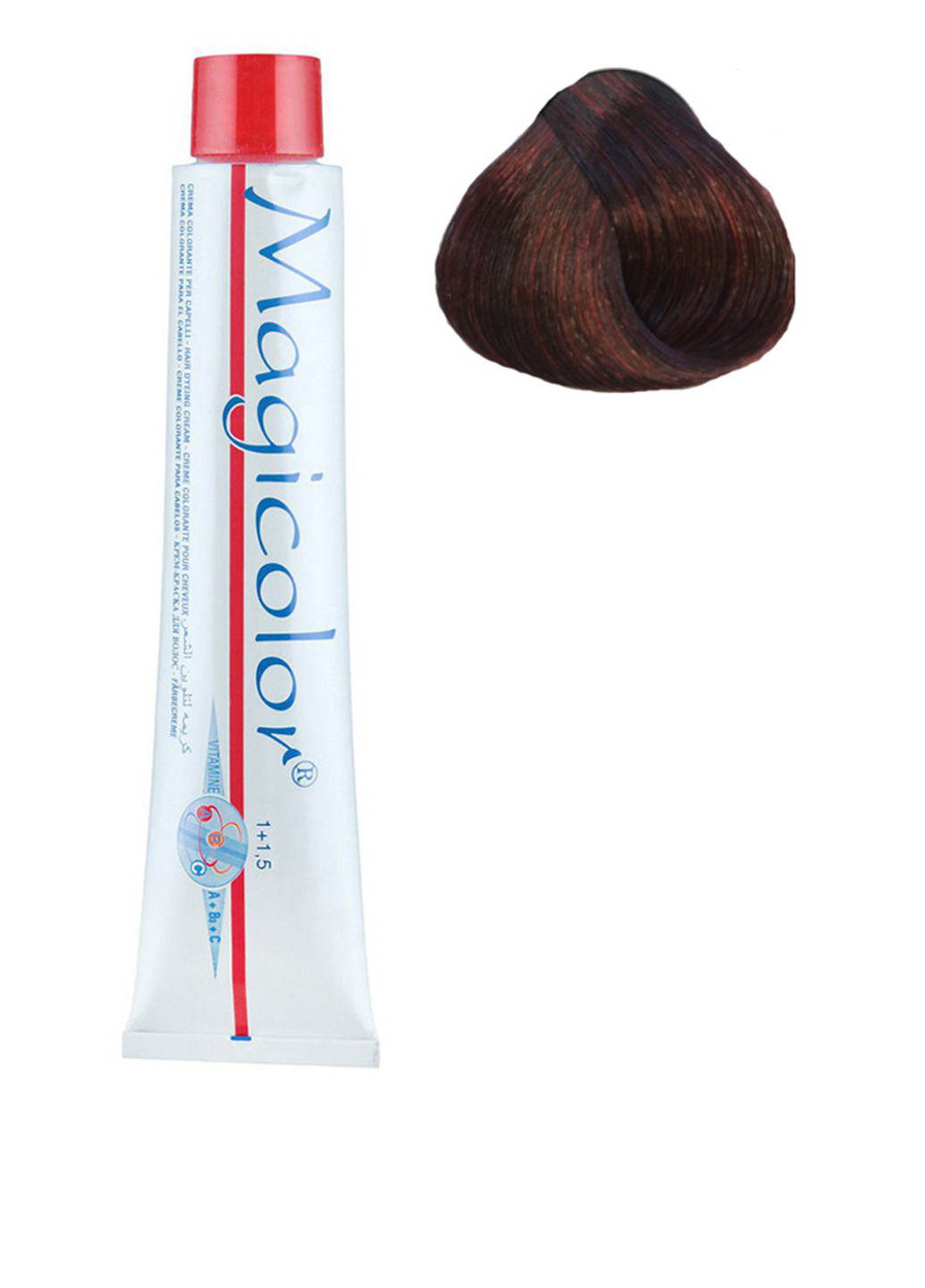 Крем-фарба для волосся Magicolor Permanent Hair Dyeing Cream №4.6, 100 мл Kleral System (202409513)