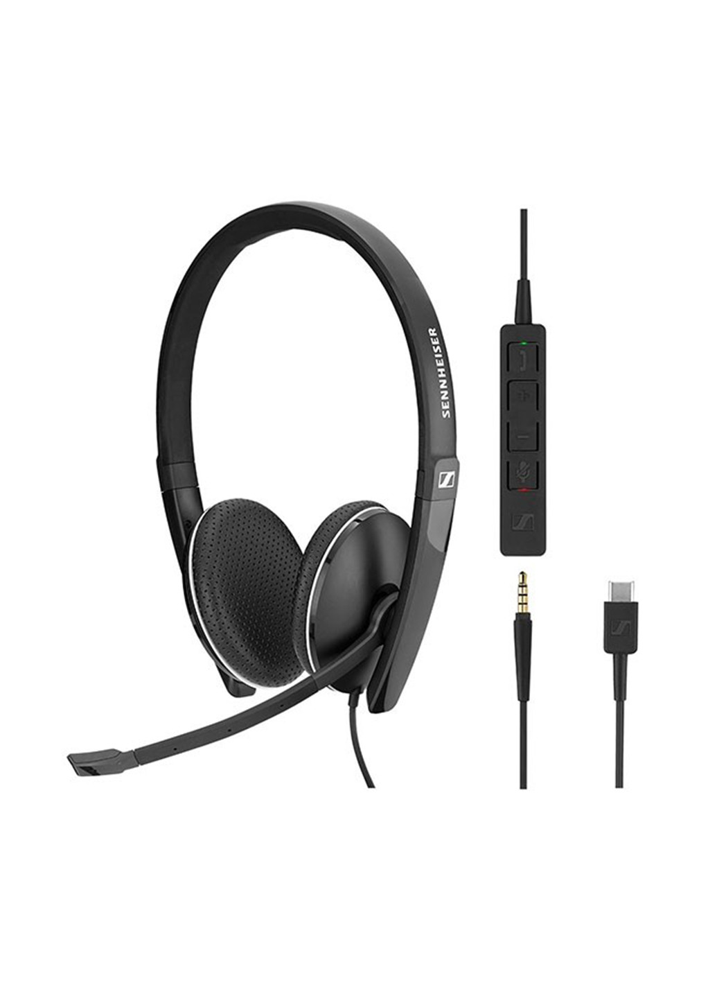 Гарнитура Sennheiser sc 165 usb-c (508356) (137932250)