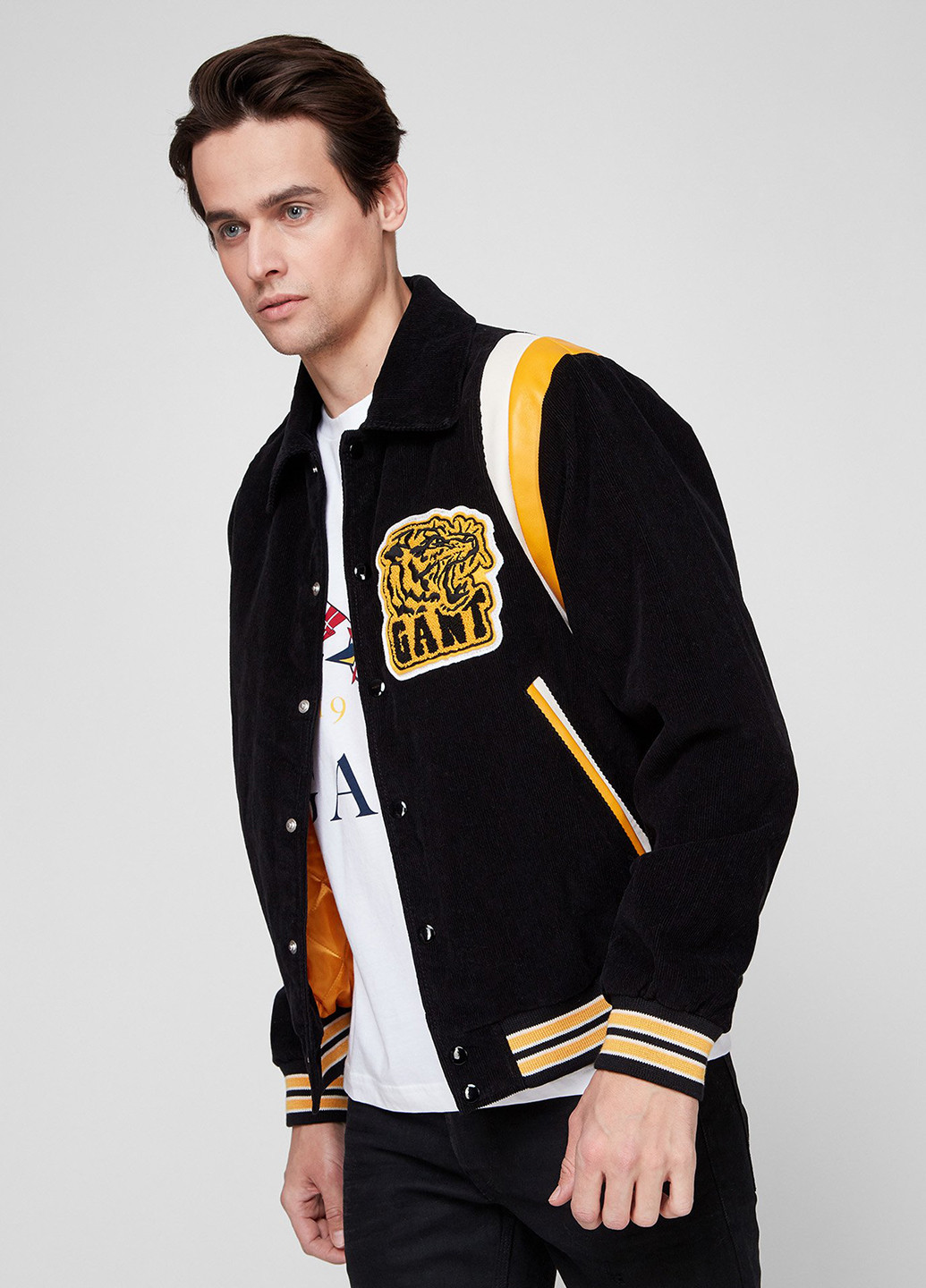 Бомбер Gant на кнопках (257070037)