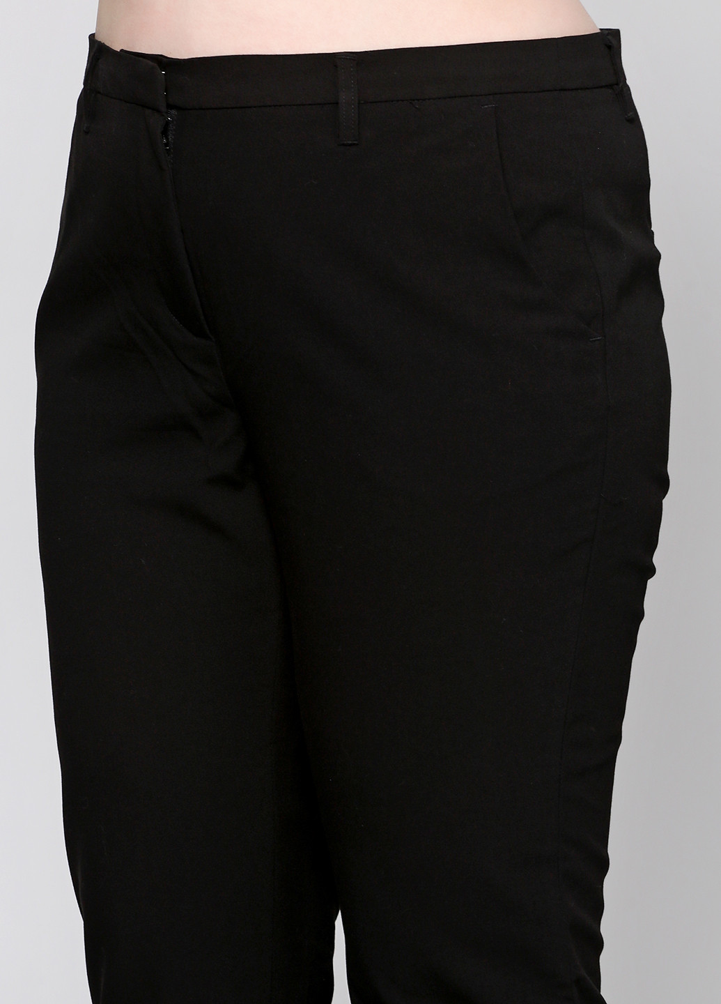 Черные кэжуал демисезонные брюки Vila
