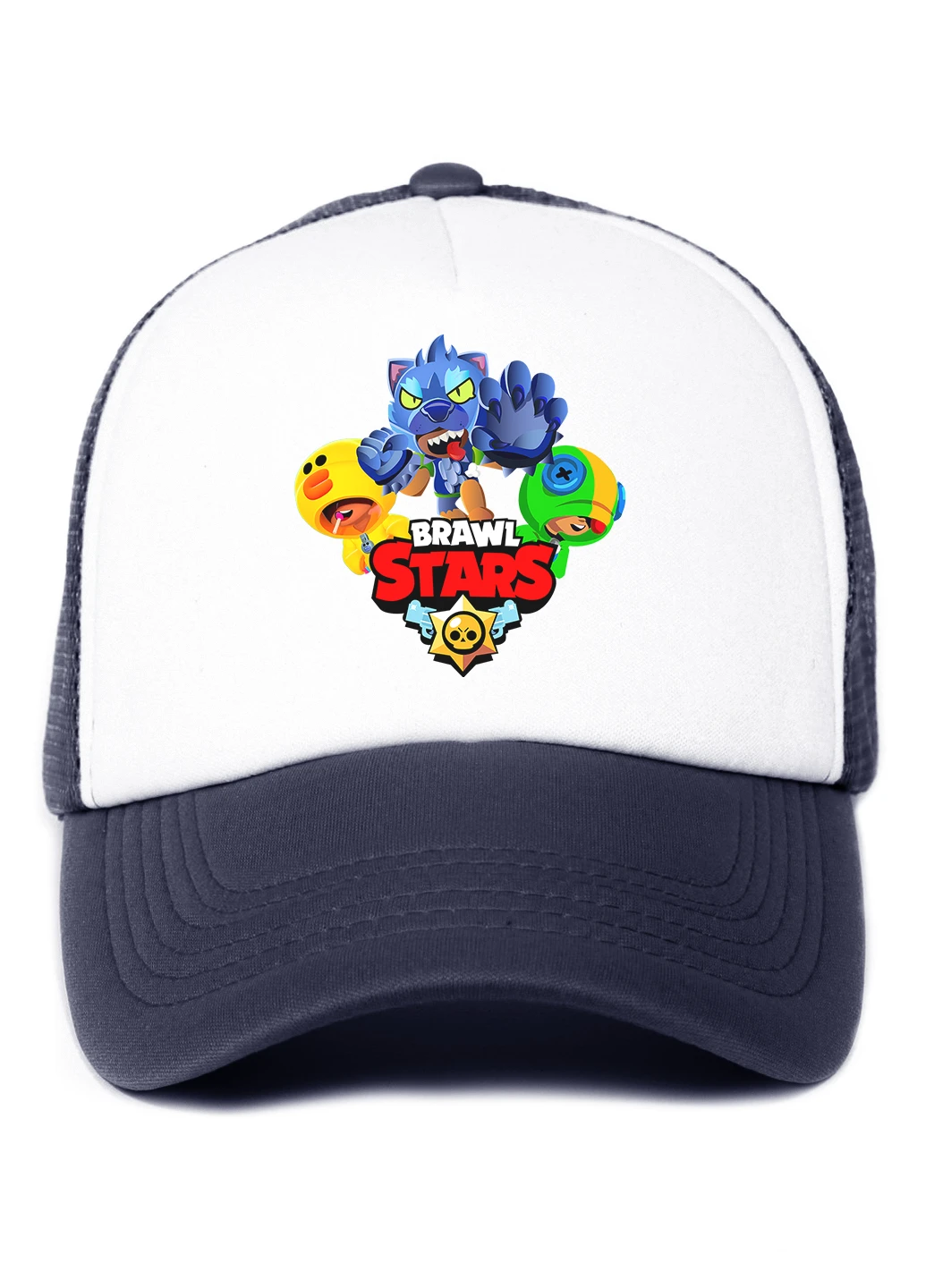 Кепка Тракер дитяча Леон Вовк Бравл Старс (Leon Werewolf Brawl Stars) (33404-1702) MobiPrint (220769780)