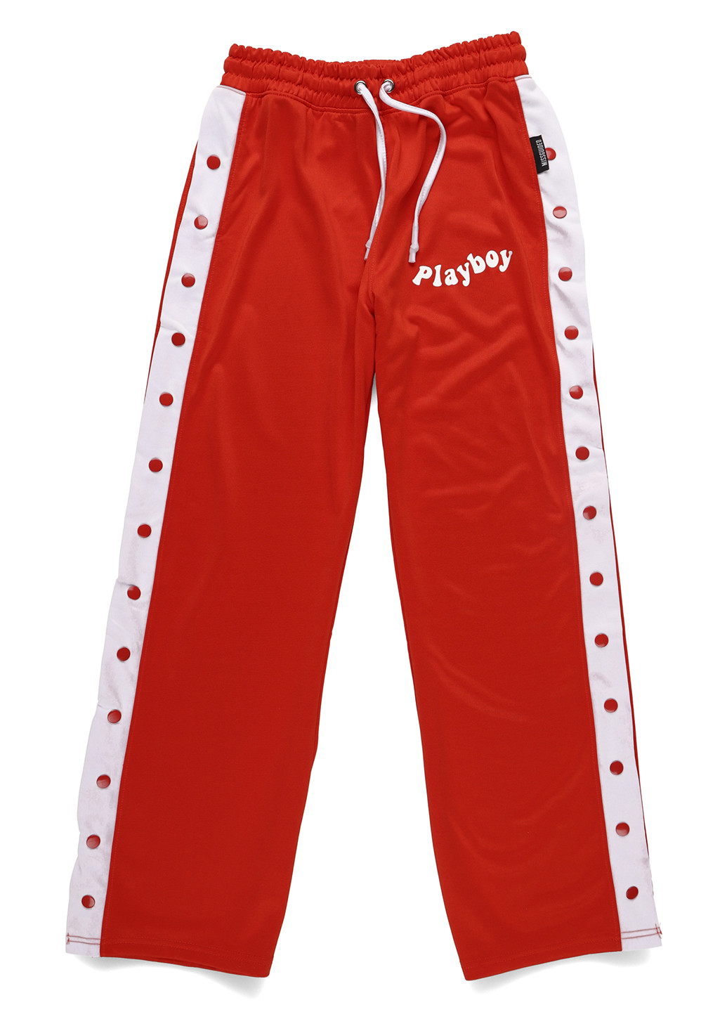 Красные спортивные демисезонные прямые брюки Missguided