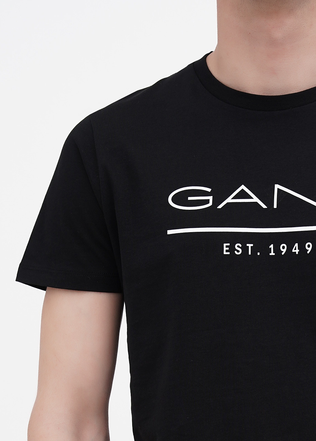 Черная футболка Gant