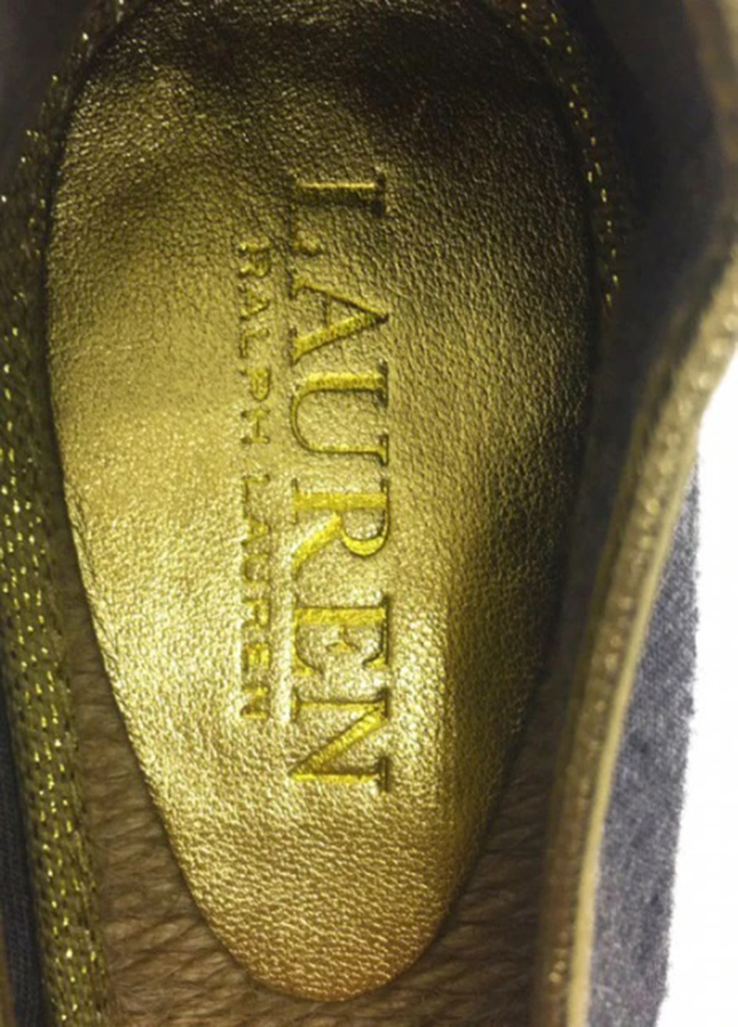 Ralph Lauren Туфлі сіро-синій з натуральна шкіра, сша — демісезон (298550449)