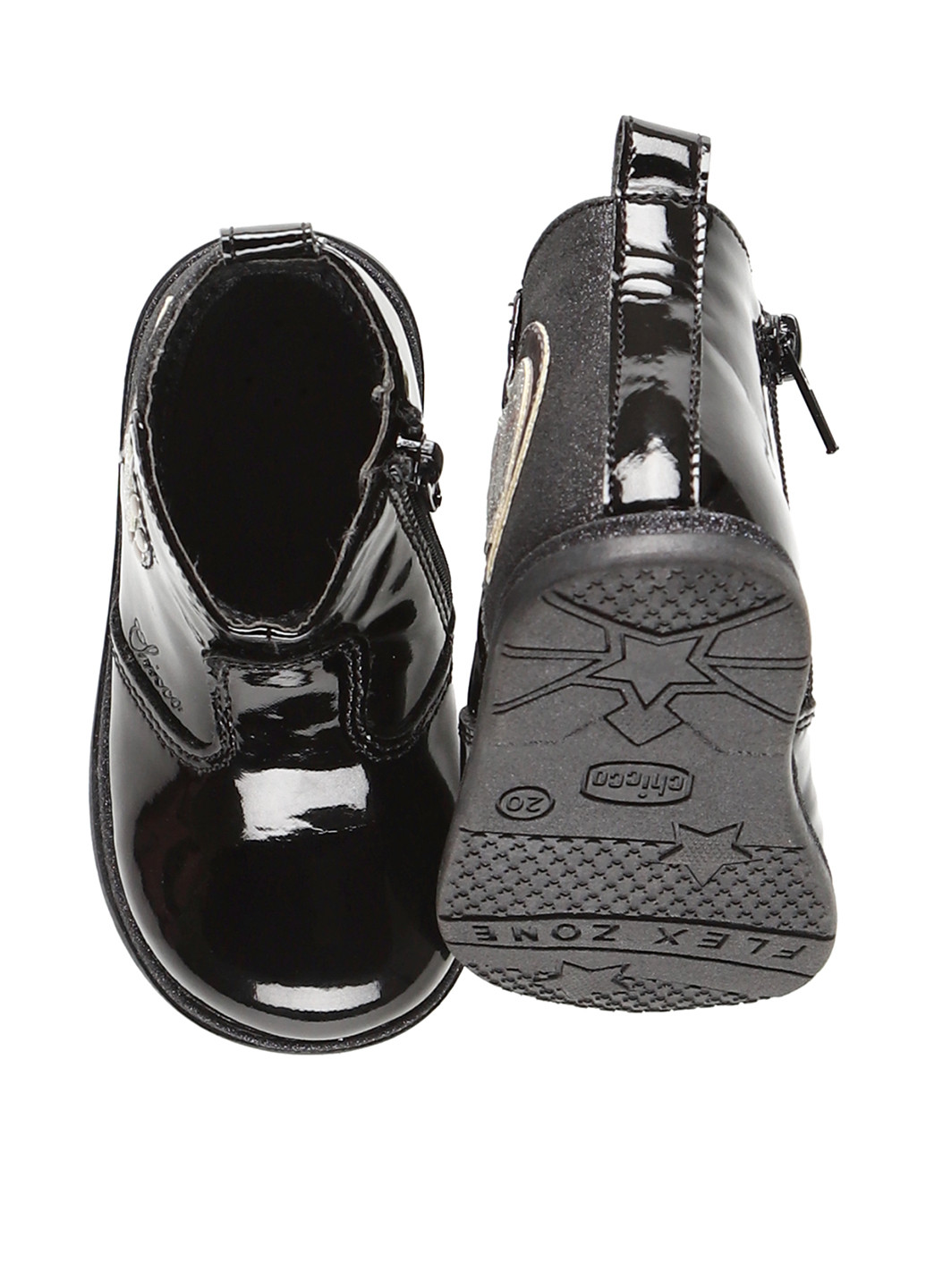 Черные кэжуал осенние ботинки Chicco